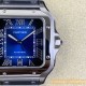 Santos De Cartier 2018 Mens XL 40mm SS/SS Blue BVF MY9019