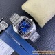 Santos De Cartier 2018 Mens XL 40mm SS/SS Blue BVF MY9019