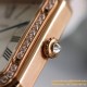 Santos Dumont Red Dia RG/LE Silver Dial AF Quartz