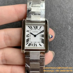 Tank Must 25.5mm White Dial On SS Bracelet K11F Quartz