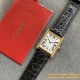Tank Française 27mmmm Dia YG/LE Silver Dial K11F Quartz