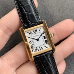 Tank Must 24mm YG/LE Silver Dial K11F Quartz
