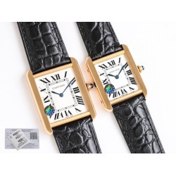 Tank Must Black 24mm/27mm RG/LE White Dial 3WF Quartz