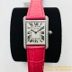 Cartier - Tank Louis 22mm/25.5mm Red Dia SS/LE White Dial VSF Quartz