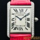 Cartier - Tank Louis 22mm/25.5mm Red Dia SS/LE White Dial VSF Quartz