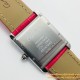 Cartier - Tank Louis 22mm/25.5mm Red Dia SS/LE White Dial VSF Quartz