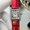 Cartier - Tank Louis 22mm Red Dia SS/LE White Dial VSF Quartz