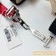 Cartier - Tank Louis 22mm Red Dia SS/LE White Dial VSF Quartz