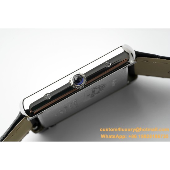Cartier - Tank Solo 24.4mm O SS/LE White Dial AF Quartz
