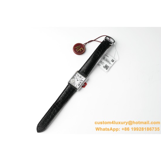 Cartier - Tank Solo 24.4mm O SS/LE White Dial AF Quartz