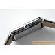 Cartier - Tank Solo 27.4mm White Dial on Lychee Grain Leather AF Quartz