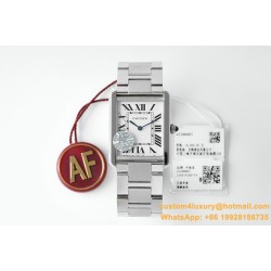 Cartier - Tank Solo 27.4mm SS/SS White Dial AF Quartz