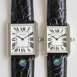 Tank Must Black 24mm/27mm SS/LE White Dial 3WF Quartz