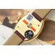 Baignoire Ladies 31mm YG/LE Red Dial AF Quartz