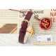 Baignoire Ladies 31mm YG/LE Red Dial AF Quartz