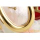 Baignoire Ladies 31mm YG/LE Pink Mop Dial AF Quartz