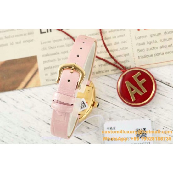 Baignoire Ladies 31mm YG/LE Pink Mop Dial AF Quartz