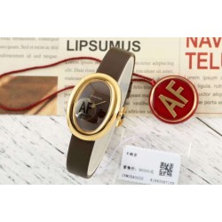 Baignoire Ladies 31mm YG/LE Brown Dial AF Quartz