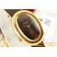 Baignoire Ladies 31mm YG/LE Brown Dial AF Quartz