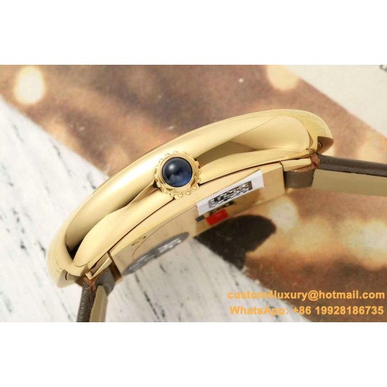 Baignoire Ladies 31mm YG/LE Brown Dial AF Quartz