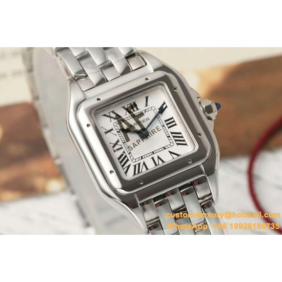 Cartier - Panthere Secrete De Ladies 22mm SS/SS White AF Quartz