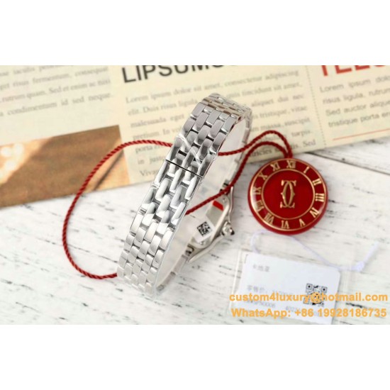 Cartier - Panthere Secrete De Ladies 22mm SS/SS White AF Quartz