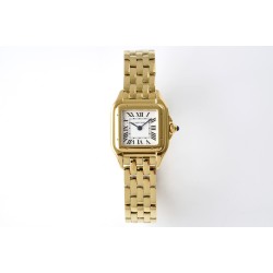 Panthere Secrete De Ladies 22mm YG/YG White Dial BVF Quartz