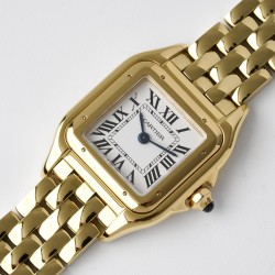 Panthere Secrete De Ladies 22mm YG/YG White Dial BVF Quartz