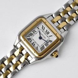 Panthere Secrete De Ladies 22mm YG/SS White Dial BVF Quartz