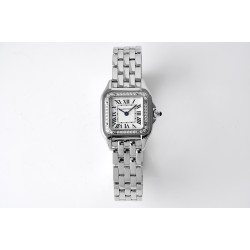 Panthere Secrete De Ladies 22mm Dia SS/SS White BVF Swiss Qtz
