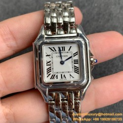 Cartier - Panthere Secrete De 27mm Ladies SS/SS White GF Swiss Qtz