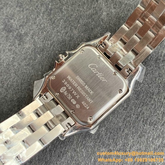 Cartier - Panthere Secrete De 27mm Ladies SS/SS White GF Swiss Qtz