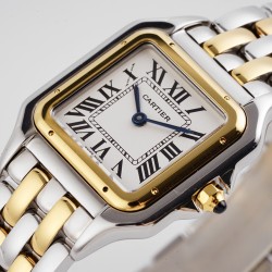 Panthere Secrete De Ladies 27mm YG/SS White AF Quartz