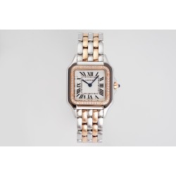 Panthere Secrete De Ladies Dia 27mm RG/SS White AF Quartz