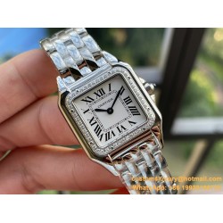 Panthere Secrete De Ladies Dial 27mm SS/SS White AF Quartz