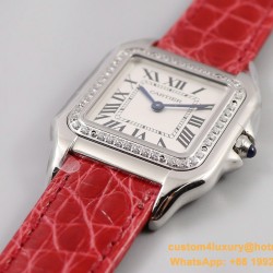 Panthere Secrete De Ladies 27mm Dia SS/LE White Dial 8848F Swiss Qtz