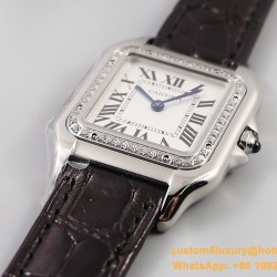 Panthere Secrete De Ladies 27mm Dia SS/LE White Dial 8848F Swiss Qtz
