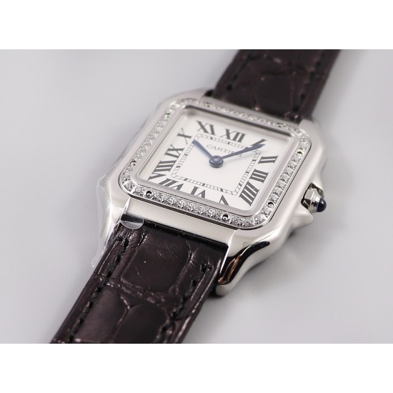Panthere Secrete De Ladies 27mm Dia SS/LE White Dial 8848F Swiss Qtz
