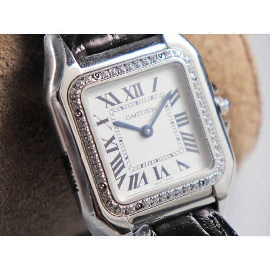 Panthere Secrete De Ladies 27mm Dia SS/LE White Dial 8848F Swiss Qtz