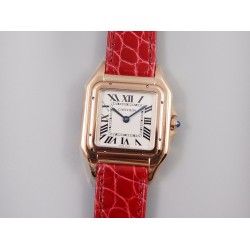 Panthere Secrete De Ladies 27mm RG/LE White Dial 8848F Swiss Qtz