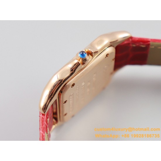 Panthere Secrete De Ladies 27mm Dia RG/LE White Dial 8848F Swiss Qtz