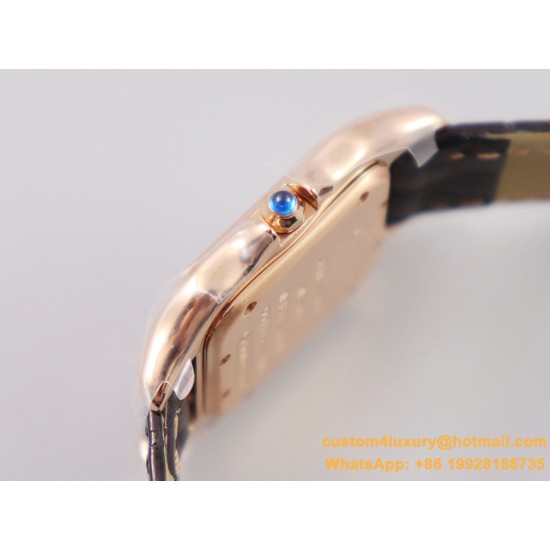 Panthere Secrete De Ladies 27mm Dia RG/LE White Dial 8848F Swiss Qtz