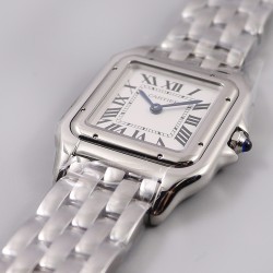 Panthere Secrete De Ladies 27mm SS/SS White 8848F Swiss Qtz