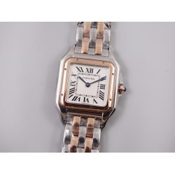 Panthere Secrete De Ladies 27mm RG/SS White Dial 8848F Swiss Qtz