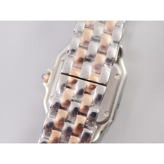 Panthere Secrete De Ladies 27mm Dia RG/SS White Dial 8848F Swiss Qtz