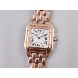 Panthere Secrete De Ladies 27mm RG/RG White Dial 8848F Swiss Qtz