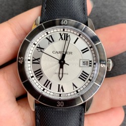 Ronde de Cartier 42mm SS/LE White Dial/RMN GPF A2824