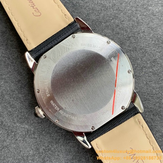 Ronde de Cartier 42mm SS/LE White Dial/RMN GPF A2824