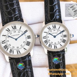 Ronde Solo Date 30mm/36mm SS/LE White Dial 3WF MY9015