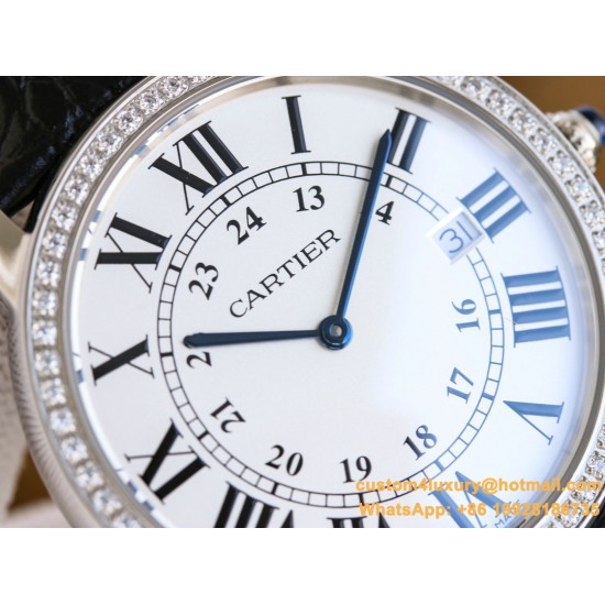 Ronde Solo Date 30mm/36mm SS/LE White Dial 3WF MY9015